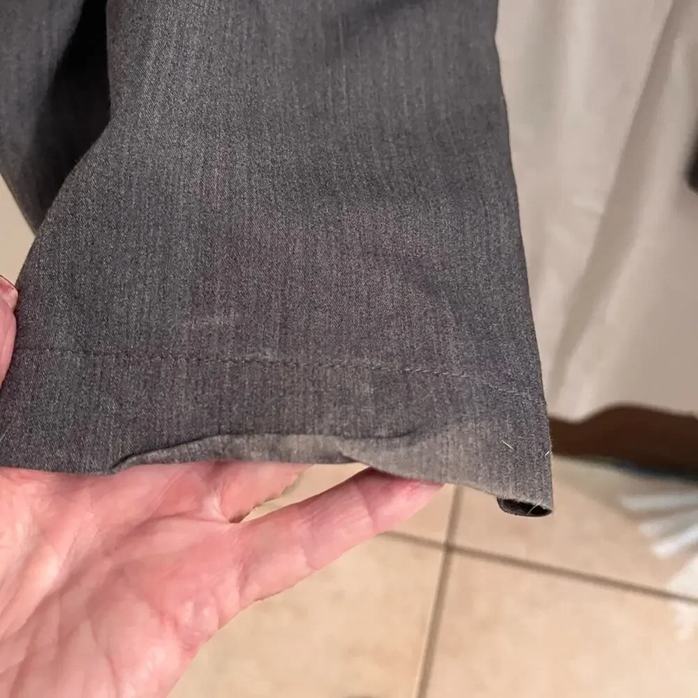 Figs men’s gray technical collection scrub pants size xl